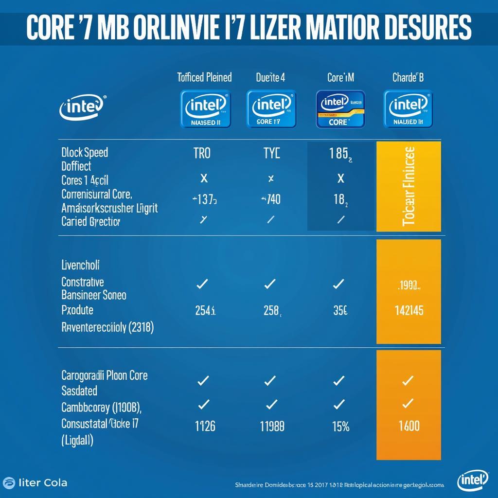 So sánh các thế hệ Core i7