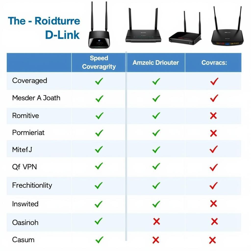 So sánh D-Link 932 với router hiện đại