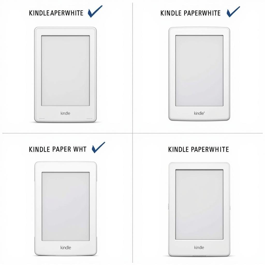 So sánh Kindle và Kindle Paperwhite