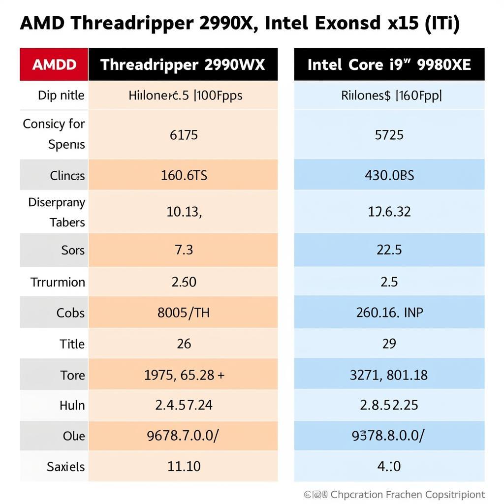 So sánh Ryzen Threadripper 2990WX và Core i9 9980XE