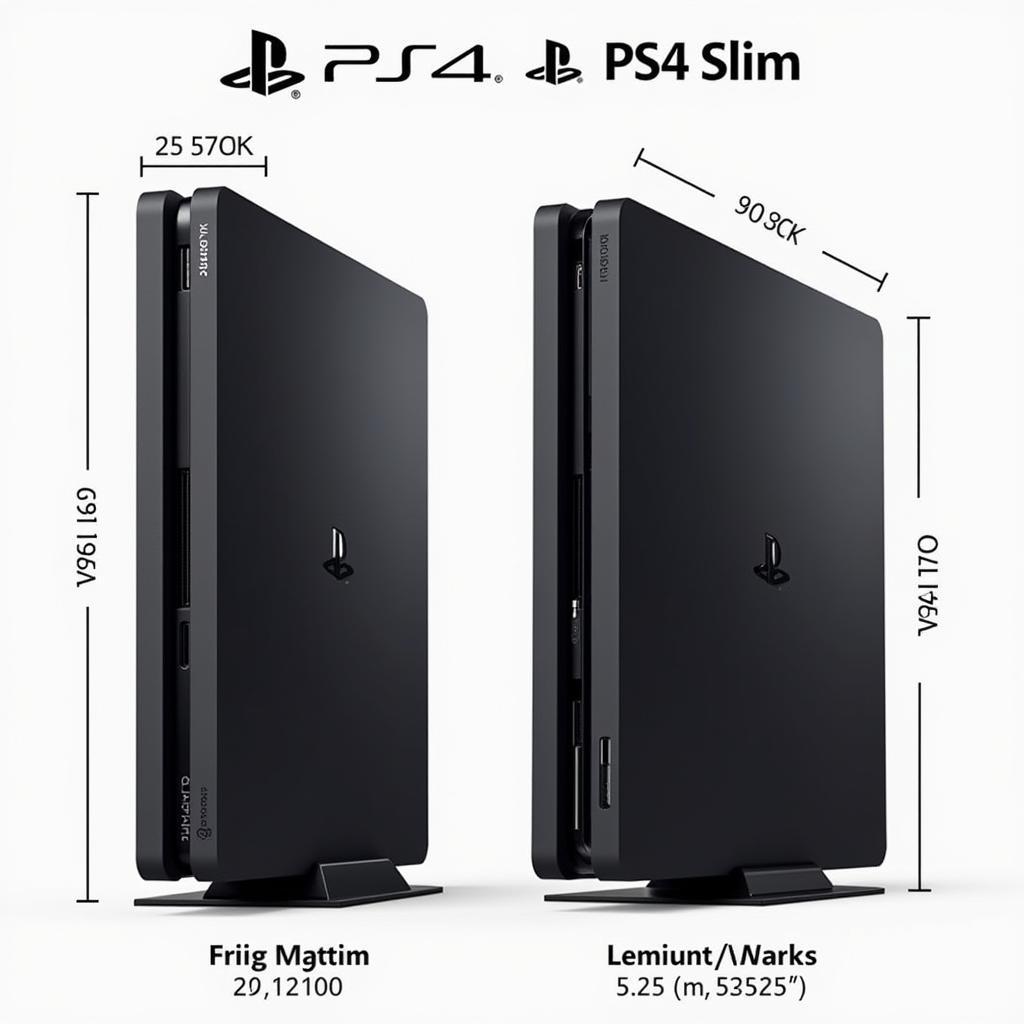 So sánh thiết kế PS4 và PS4 Slim