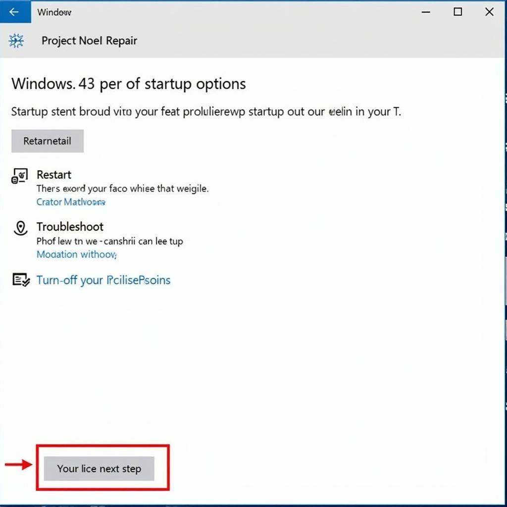 Sửa lỗi khởi động Win 10 bằng Startup Repair