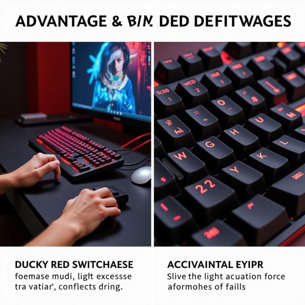 Switch Ducky Red: Ưu và Nhược điểm