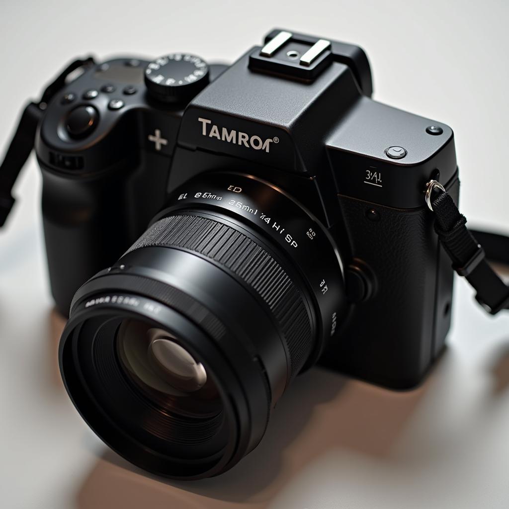 Tamron 35mm 1.4 SP trên máy ảnh