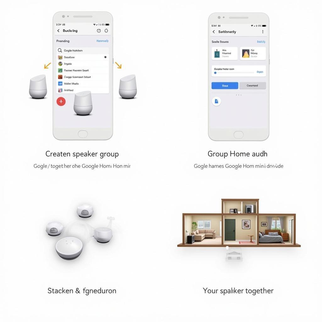 Tạo nhóm loa Google Home Mini