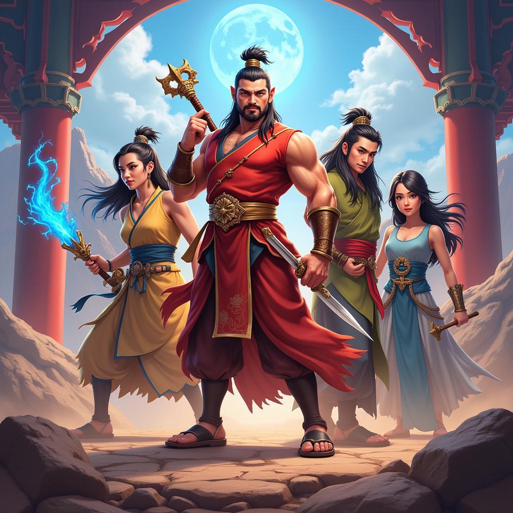 Game Tây Du Chi Lộ: Nhân Vật