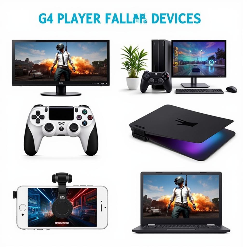 Thiết bị chơi game đấu trường 100: PC, Console và Mobile