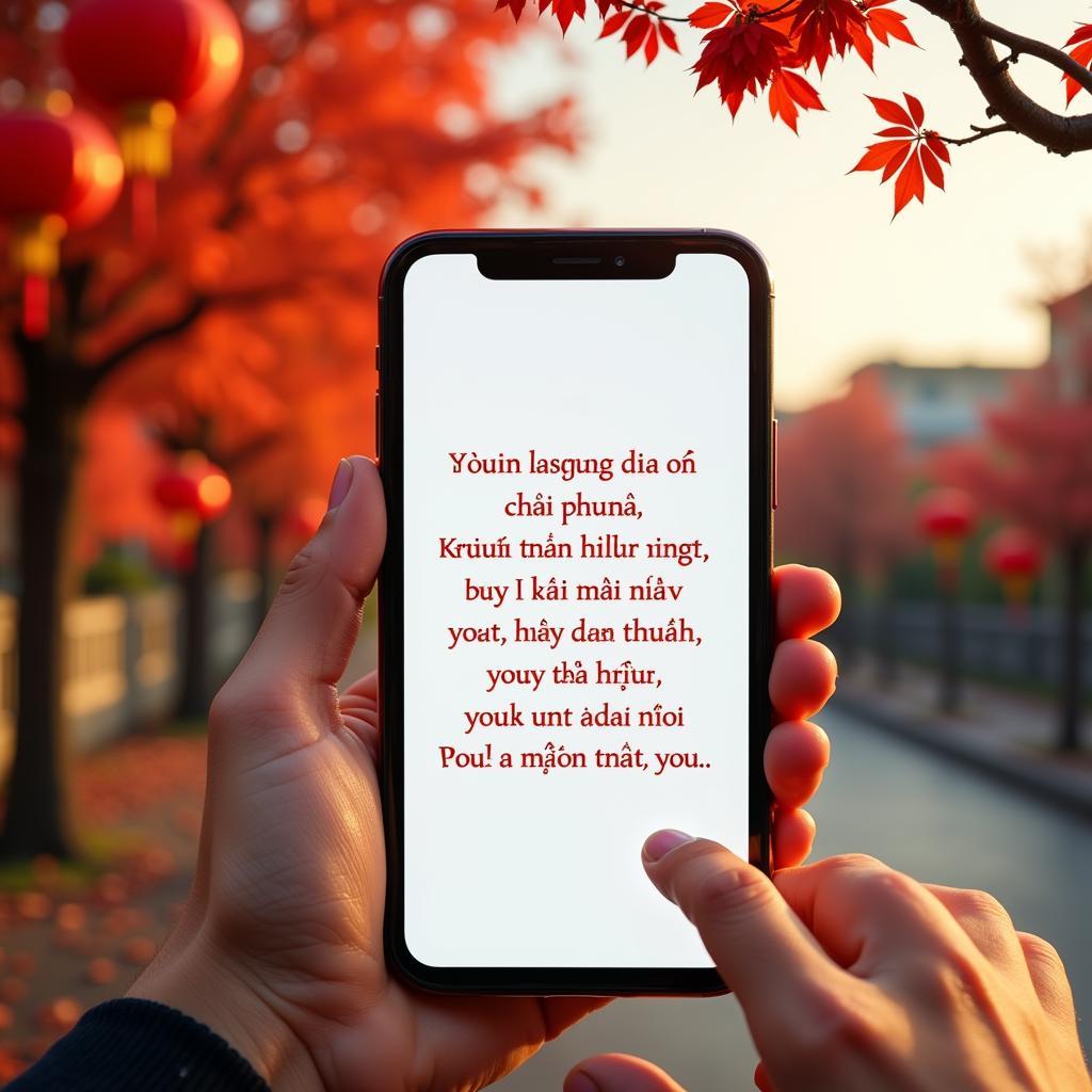 Thơ ca chúc mừng năm mới SMS