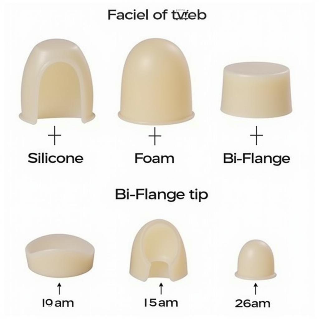 So sánh các loại tip tai nghe silicon, foam và bi-flange