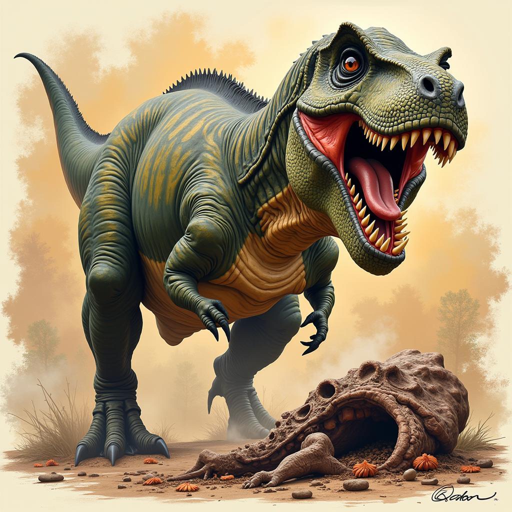 Tyrannosaurus Rex Săn Mồi